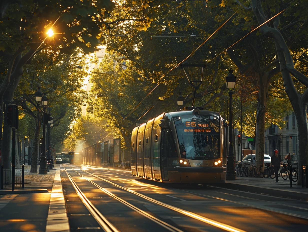 tramway  transport